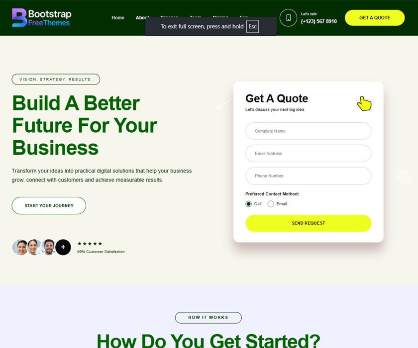Corporate template
