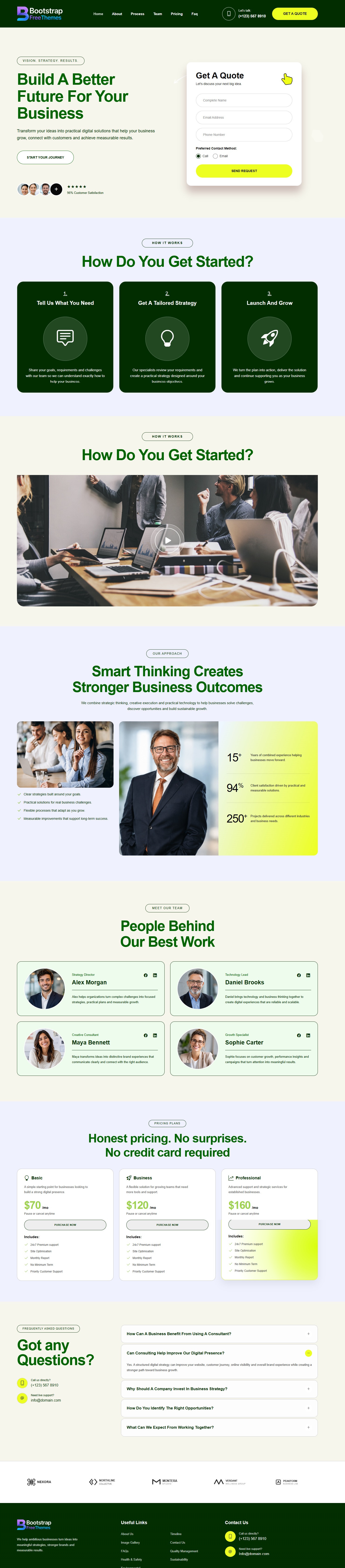 Corporate template