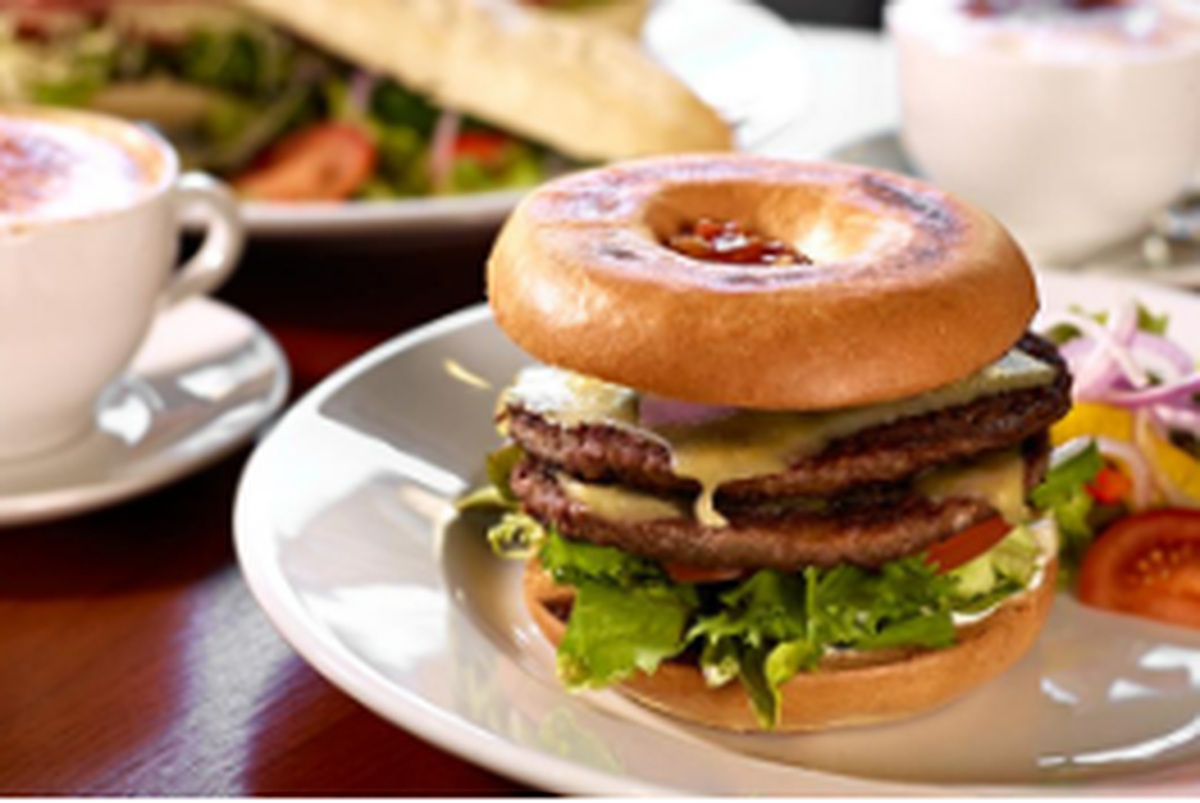 Restaurant special burger
